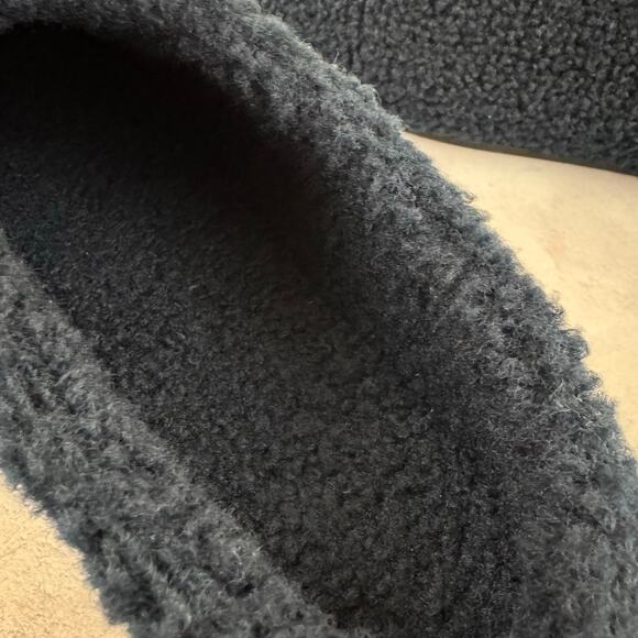 Bombas Sunday Slippers Dark Blue Sherpa Fleece Indoor Outdoor Slip On Mens 11 main image 11